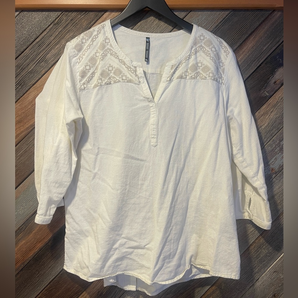 Kühl Off-White Tunic US szXL